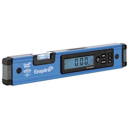 EMPIRE LEVEL True Blue Series Digital Box Level, 16 in L, 2Vial, NonMagnetic, Aluminum E105.16